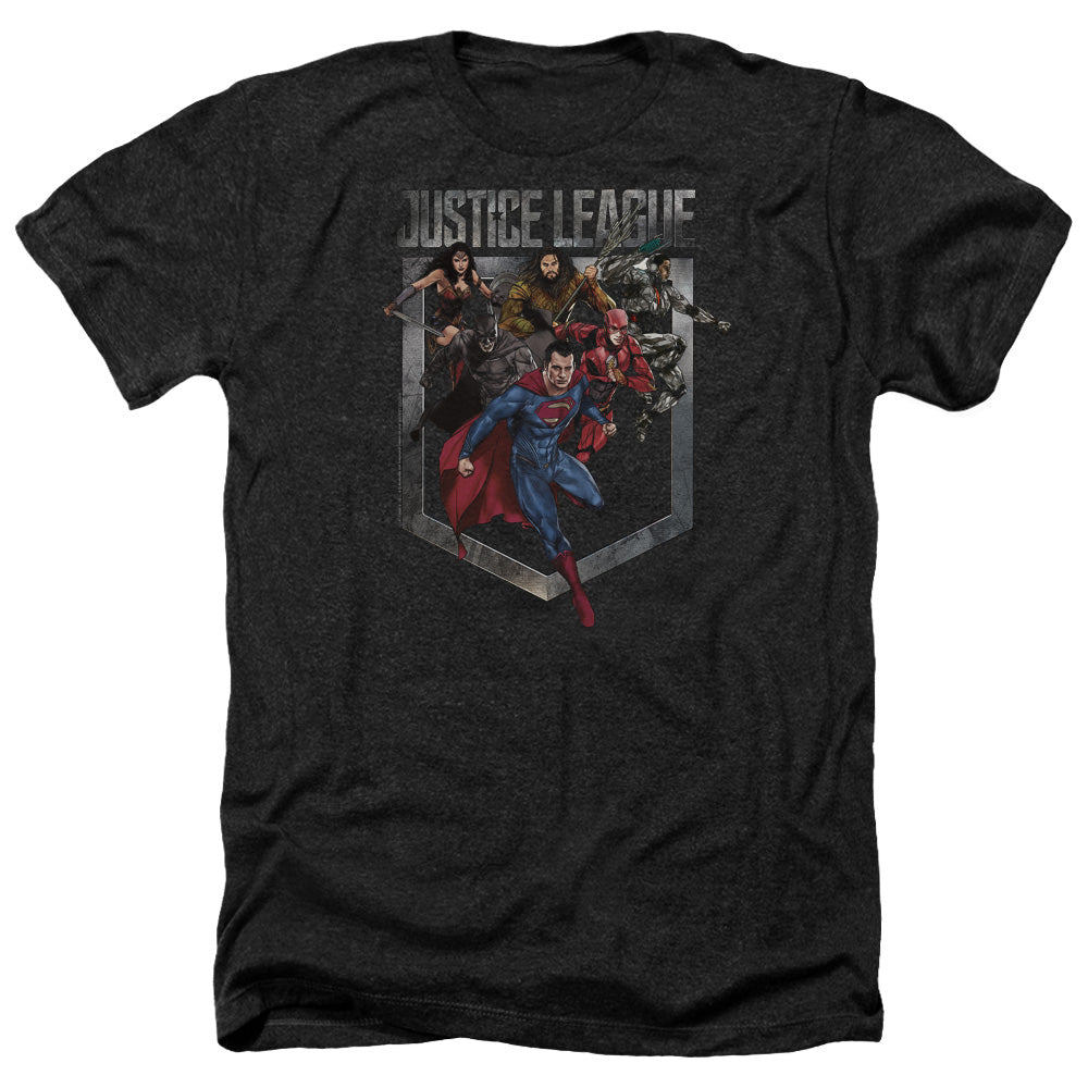 JUSTICE LEAGUE MOVIE/CHARGE - ADULT HEATHER - BLACK