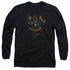 JUSTICE LEAGUE MOVIE/BATMOBILE -  L/S ADULT 18/1  - BLACK