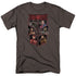 JUSTICE LEAGUE MOVIE/LEAGUE OF SIX - S/S ADULT 18/1 - CHARCOAL