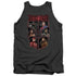 JUSTICE LEAGUE MOVIE/LEAGUE OF SIX - ADULT TANK - CHARCOAL