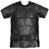 JUSTICE LEAGUE MOVIE/BATMAN UNIFORM (FRONT/BACK PRINT) - S/S ADULT POLY CREW - MULTI