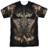 JUSTICE LEAGUE MOVIE/AQUAMAN UNIFORM (FRONT/BACK PRINT) - S/S ADULT POLY CREW - MULTI
