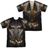 JUSTICE LEAGUE MOVIE/AQUAMAN UNIFORM (FRONT/BACK PRINT) - S/S ADULT POLY CREW - MULTI