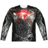 JUSTICE LEAGUE MOVIE/CYBORG UNIFORM (FRONT/BACK PRINT) - L/S ADULT POLY CREW  - MULTI