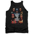 JUSTICE LEAGUE MOVIE/SAVE THE WORLD POSTER - ADULT TANK - BLACK