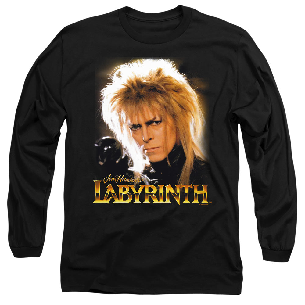 LABYRINTH/JARETH - L/S ADULT 18/1 - BLACK