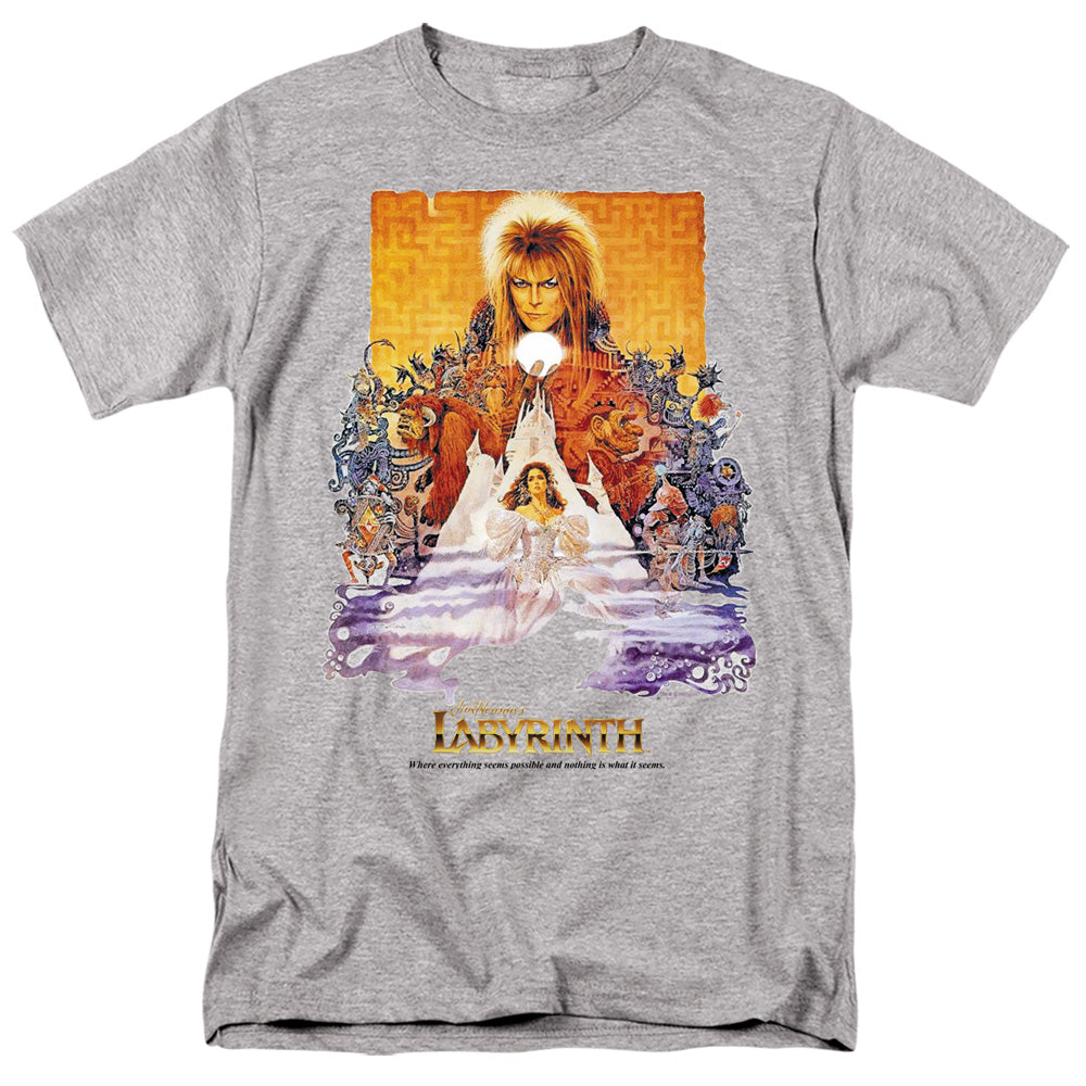 LABYRINTH/MOVIE POSTER - S/S ADULT 18/1 - CREAM