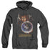 LABYRINTH/I HAVE A GIFT - ADULT HEATHER HOODIE - BLACK