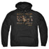 LABYRINTH/SAY YOUR RIGHT WORDS - ADULT PULLOVER HOODIE - BLACK