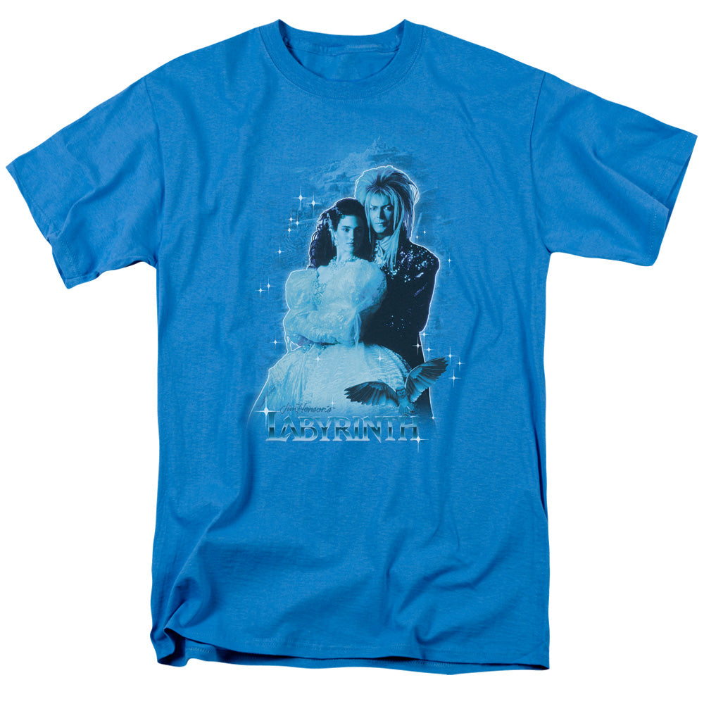 LABYRINTH/PEACH DREAMS - S/S ADULT 18/1 - TURQUOISE