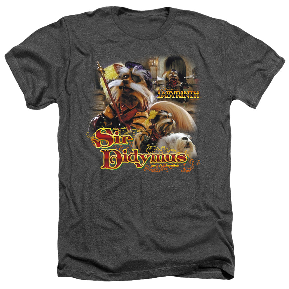 LABYRINTH/SIR DIDYMUS - ADULT HEATHER - CHARCOAL
