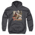 LABYRINTH/SIR DIDYMUS - YOUTH PULLOVER HOODIE - CHARCOAL