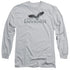 LABYRINTH/OWL LOGO - L/S ADULT 18/1 - SILVER