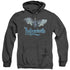 LABYRINTH/TITLE SEQUENCE - ADULT HEATHER HOODIE - BLACK
