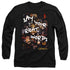 LABYRINTH/RIGHT WORDS - L/S ADULT 18/1 - BLACK