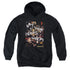 LABYRINTH/RIGHT WORDS - YOUTH PULLOVER HOODIE - BLACK
