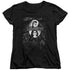 LABYRINTH/MAZE - S/S WOMENS TEE - BLACK