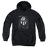 LABYRINTH/MAZE - YOUTH PULLOVER HOODIE - BLACK