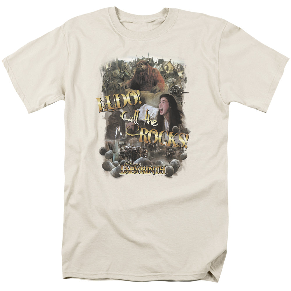 LABYRINTH/CALL THE ROCKS - S/S ADULT 18/1 - CREAM