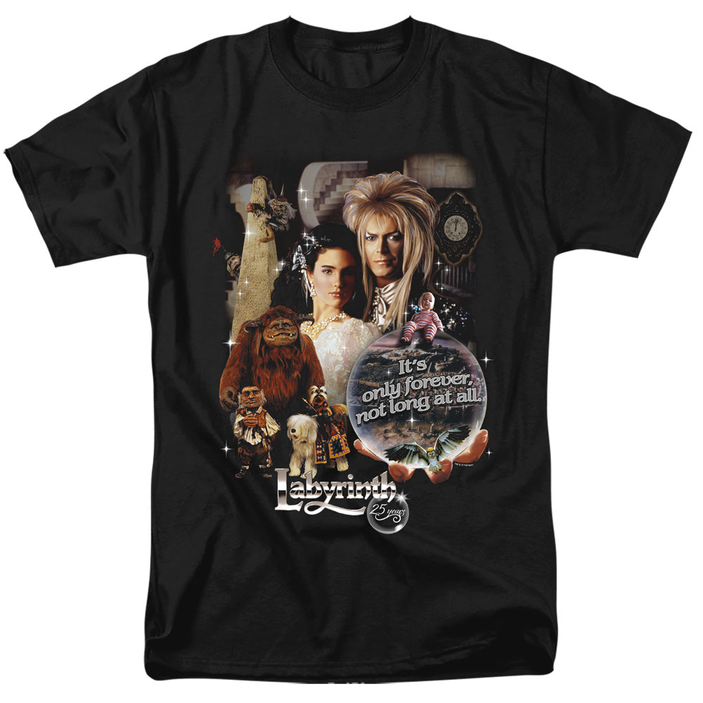 LABYRINTH/25 YEARS OF MAGIC - S/S ADULT 18/1 - BLACK