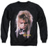 LABYRINTH/GOBLIN KING - ADULT CREWNECK SWEATSHIRT - BLACK