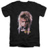 LABYRINTH/GOBLIN KING - S/S ADULT V-NECK 30/1 - BLACK
