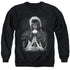 LABYRINTH/CASTLE - ADULT CREWNECK SWEATSHIRT - BLACK