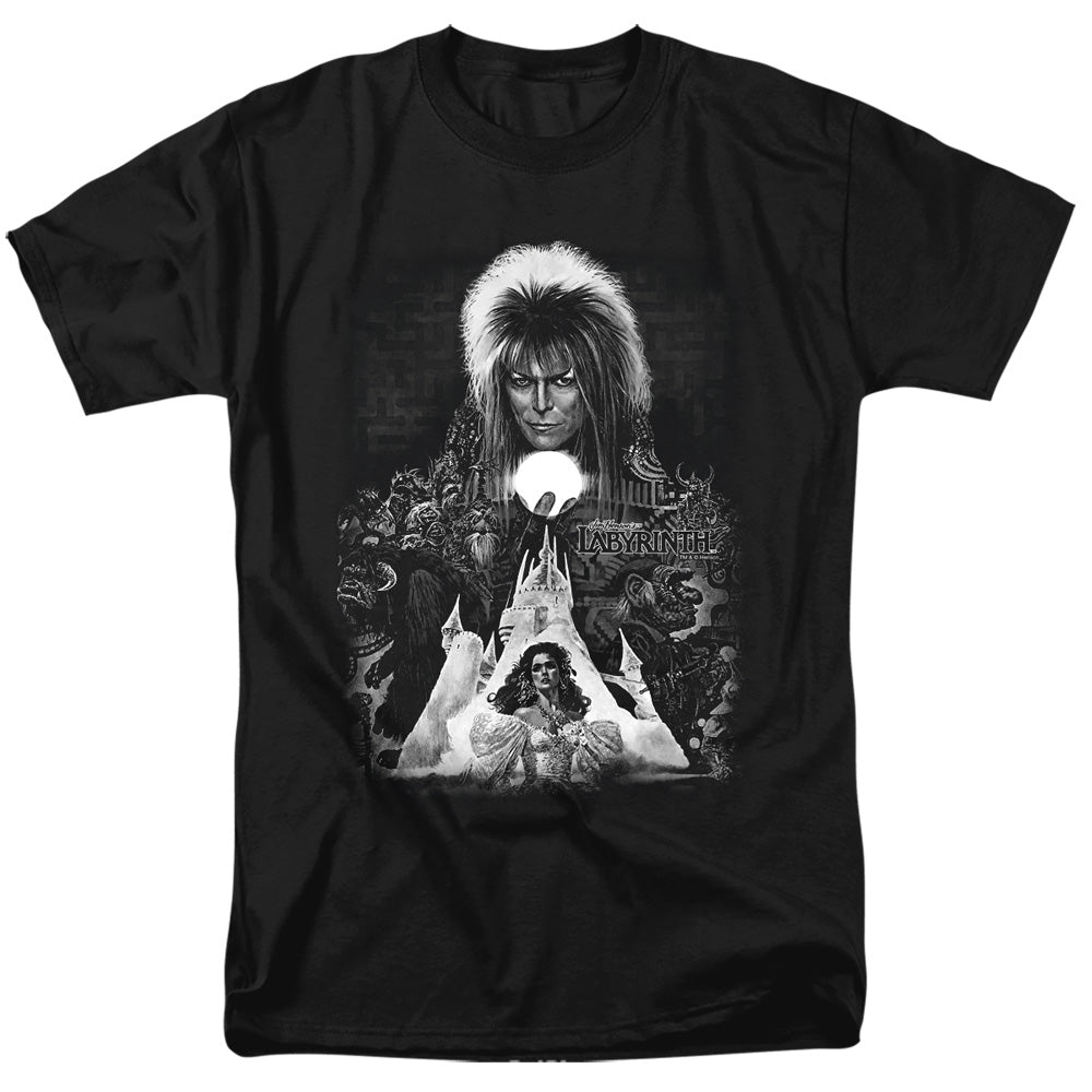LABYRINTH/CASTLE - S/S ADULT 18/1 - BLACK