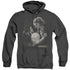 LABYRINTH/DREAM DANCE - ADULT HEATHER HOODIE - BLACK