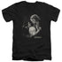 LABYRINTH/DREAM DANCE - S/S ADULT V-NECK 30/1 - BLACK