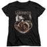 LABYRINTH/GLOBES - S/S WOMENS TEE - BLACK