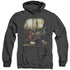 LABYRINTH/SARAH & LUDO - ADULT HEATHER HOODIE - BLACK