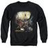 LABYRINTH/SARAH &AMP; LUDO - ADULT CREWNECK SWEATSHIRT - BLACK