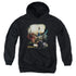 LABYRINTH/SARAH & LUDO - YOUTH PULLOVER HOODIE - BLACK