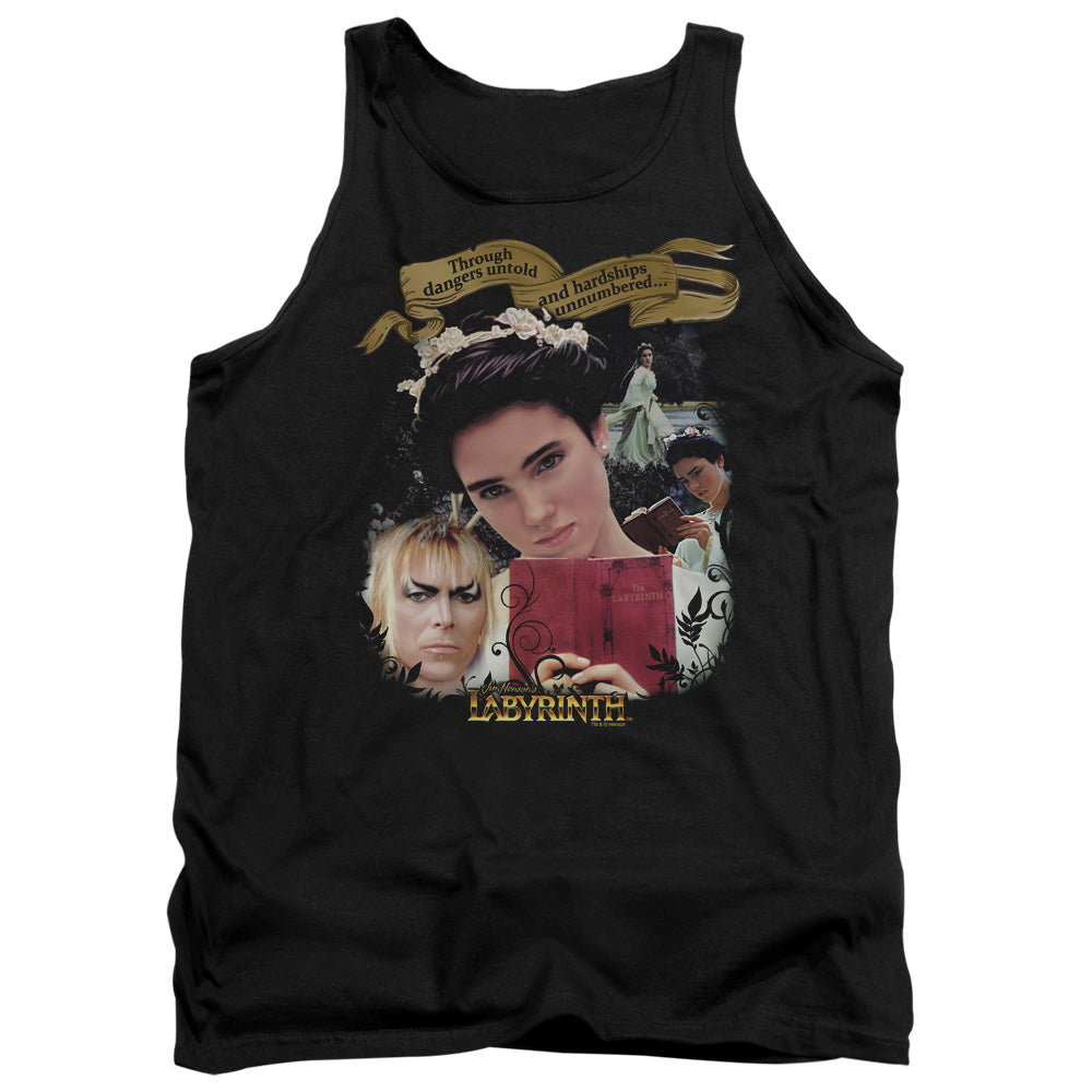 LABYRINTH/DANGERS UNTOLD - ADULT TANK - BLACK