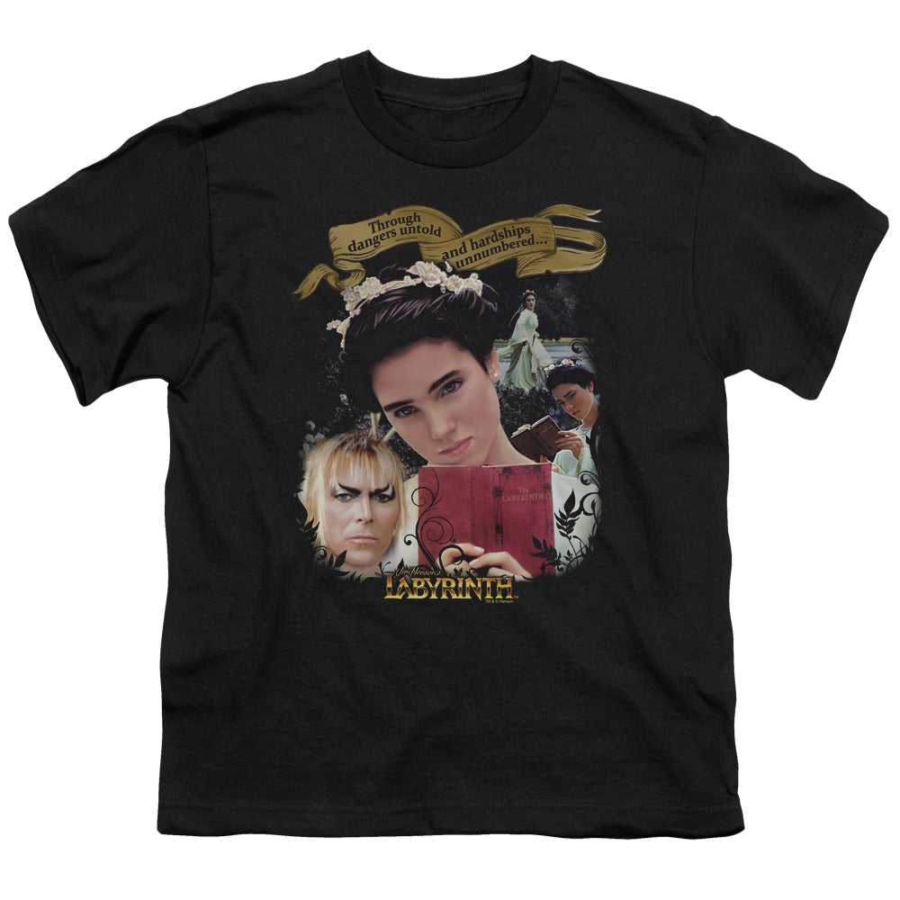 LABYRINTH/DANGERS UNTOLD - S/S YOUTH 18/1 - BLACK