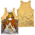 LABYRINTH/COVER ART (FRONT/BACK PRINT) - ADULT POLY TANK TOP - MULTI