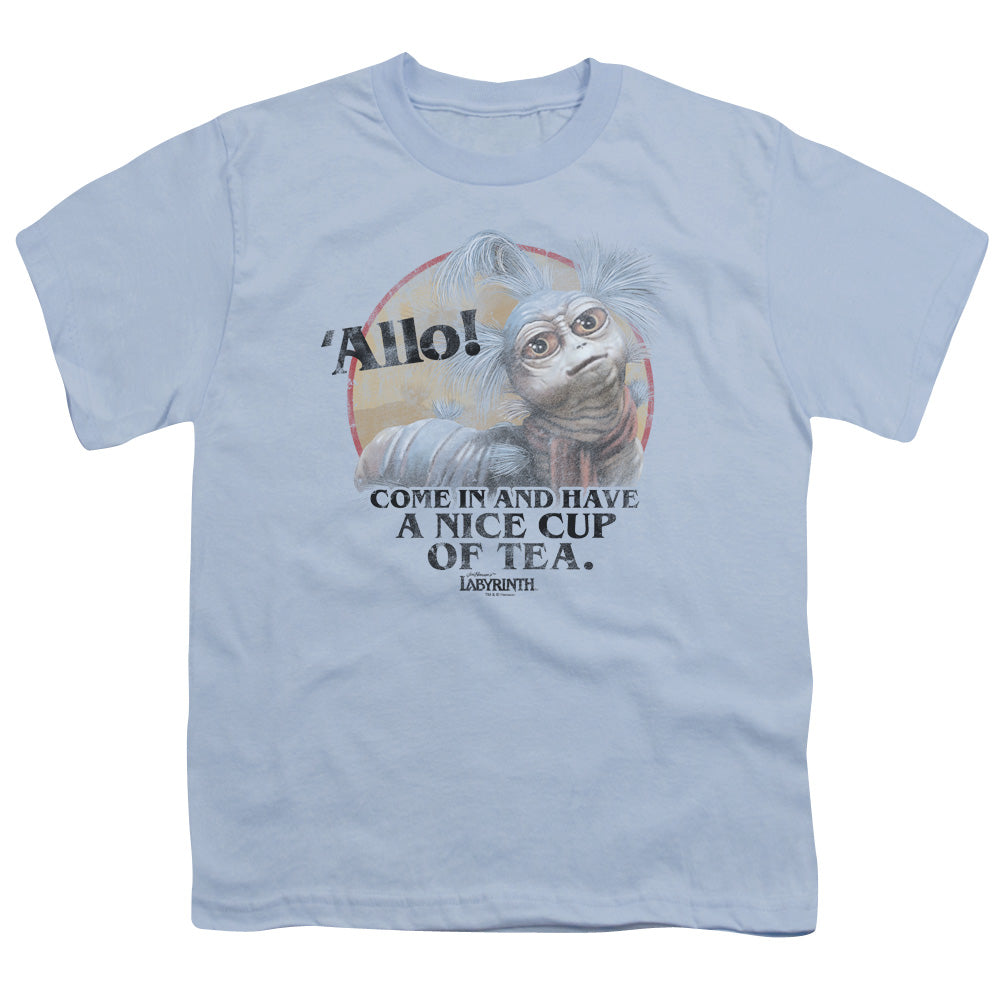 LABYRINTH/TEA - S/S YOUTH 18/1 - LIGHT BLUE