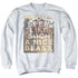 LABYRINTH/NICE BEAST - ADULT CREWNECK SWEATSHIRT - WHITE