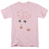 I LOVE LUCY/EYELASHES - S/S ADULT 18/1 - PINK