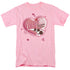 I LOVE LUCY/CHOCOLATE SMUDGES - S/S ADULT 18/1 - PINK