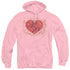 I LOVE LUCY/CLASSIC LOGO - ADULT PULLOVER HOODIE - PINK
