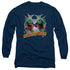 I LOVE LUCY/IN ANOTHER WORLD - L/S ADULT 18/1 - NAVY