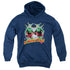 I LOVE LUCY/IN ANOTHER WORLD - YOUTH PULLOVER HOODIE - NAVY