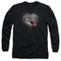 I LOVE LUCY/HEARTS AND DOTS - L/S ADULT 18/1 - BLACK