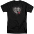 I LOVE LUCY/HEARTS AND DOTS - S/S ADULT TALL 18/1 - BLACK