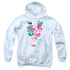 I LOVE LUCY/NEVER A DULL MOMENT - YOUTH PULLOVER HOODIE - WHITE