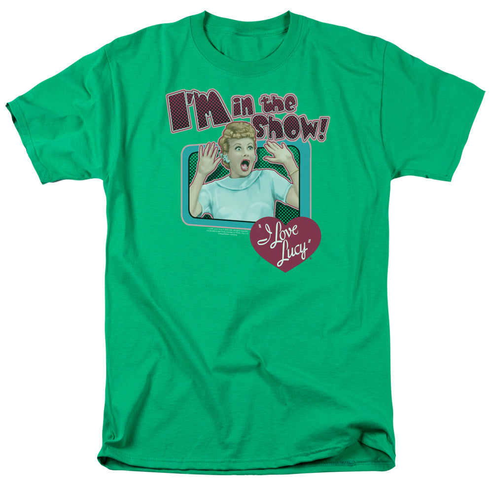 I LOVE LUCY/PUT ME IN THE SHOW - S/S ADULT 18/1 - KELLY GREEN