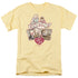 I LOVE LUCY/JUST LOAFING - S/S ADULT 18/1 - BANANA