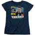 I LOVE LUCY/AI YI YI YI YI - S/S WOMENS TEE - NAVY
